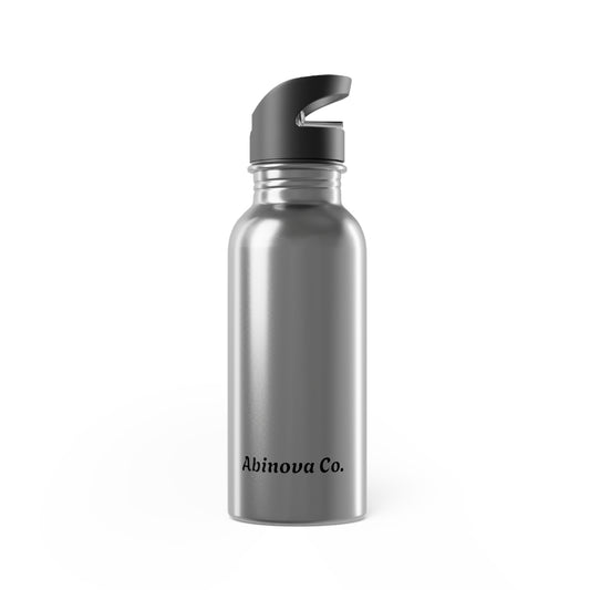 Abinova - Stainless Steel Water Bottle With Straw, 20oz