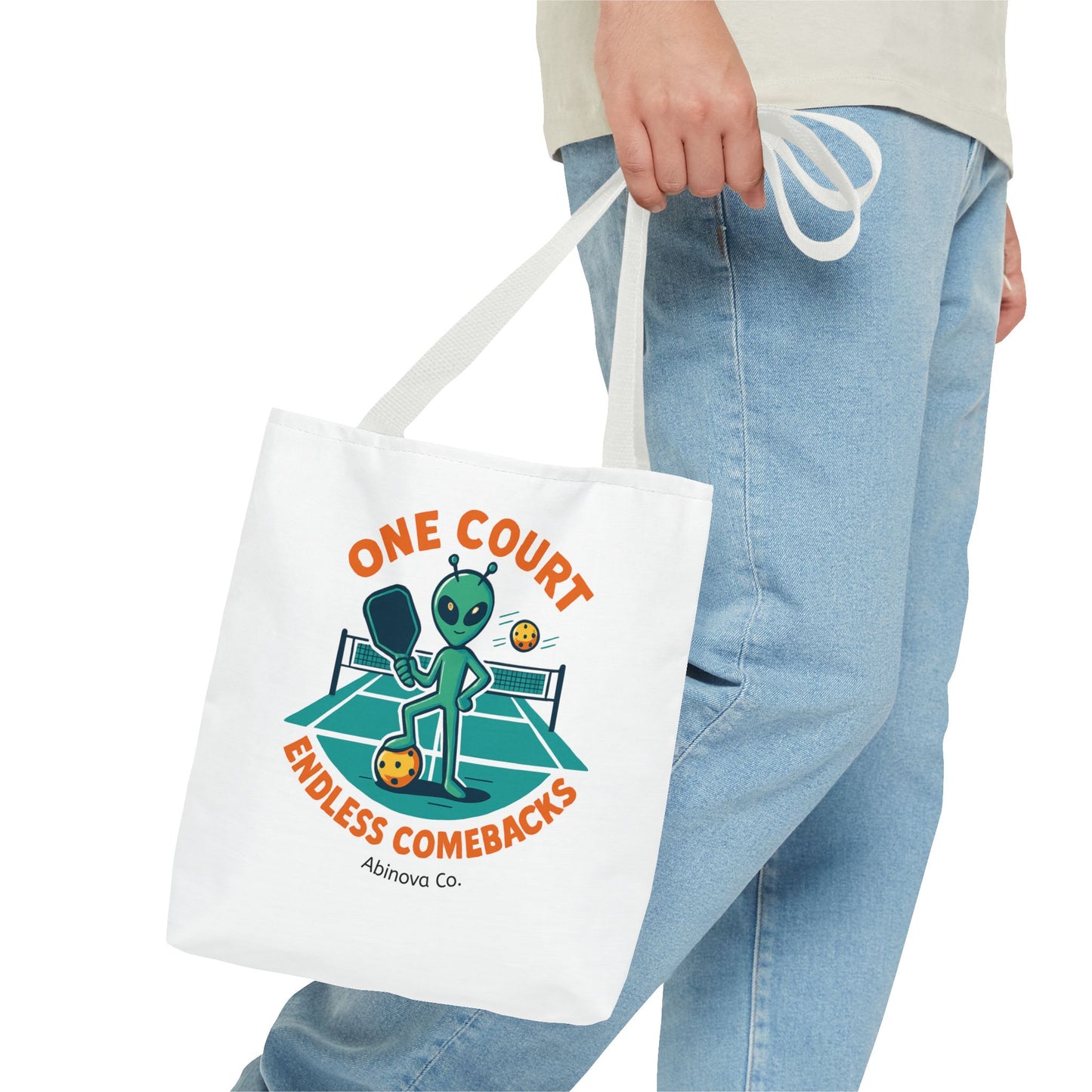 Abinova One Court - Endless Comebacks Tote Bag (AOP)