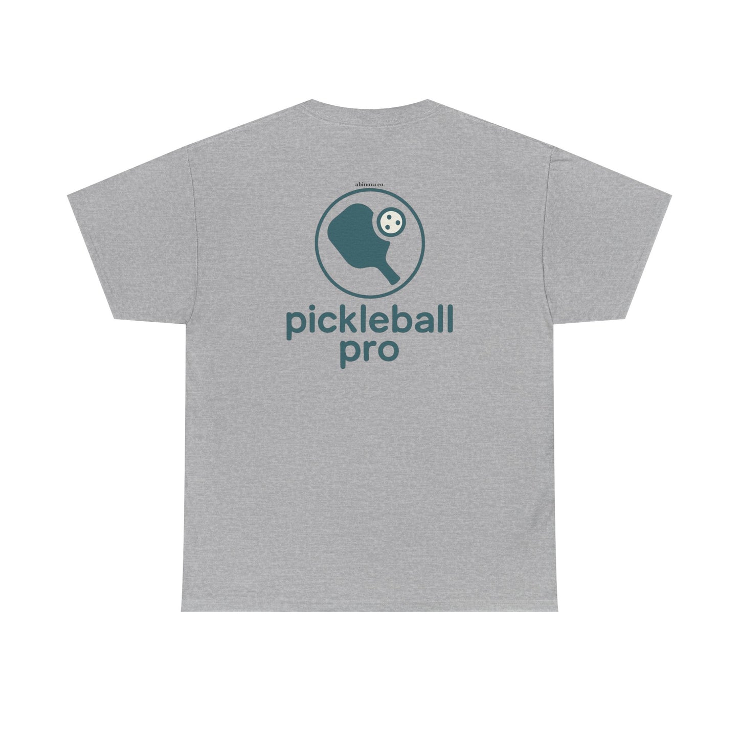 Pickleball Pro – Minimal Court Tee (Gildan 5000) Unisex Heavy Cotton Tee