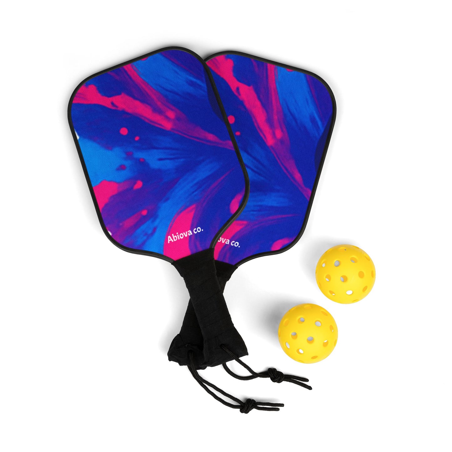 Bubblegum Abstract – Stealth Serve Pickleball Kit (Abinova Co.)