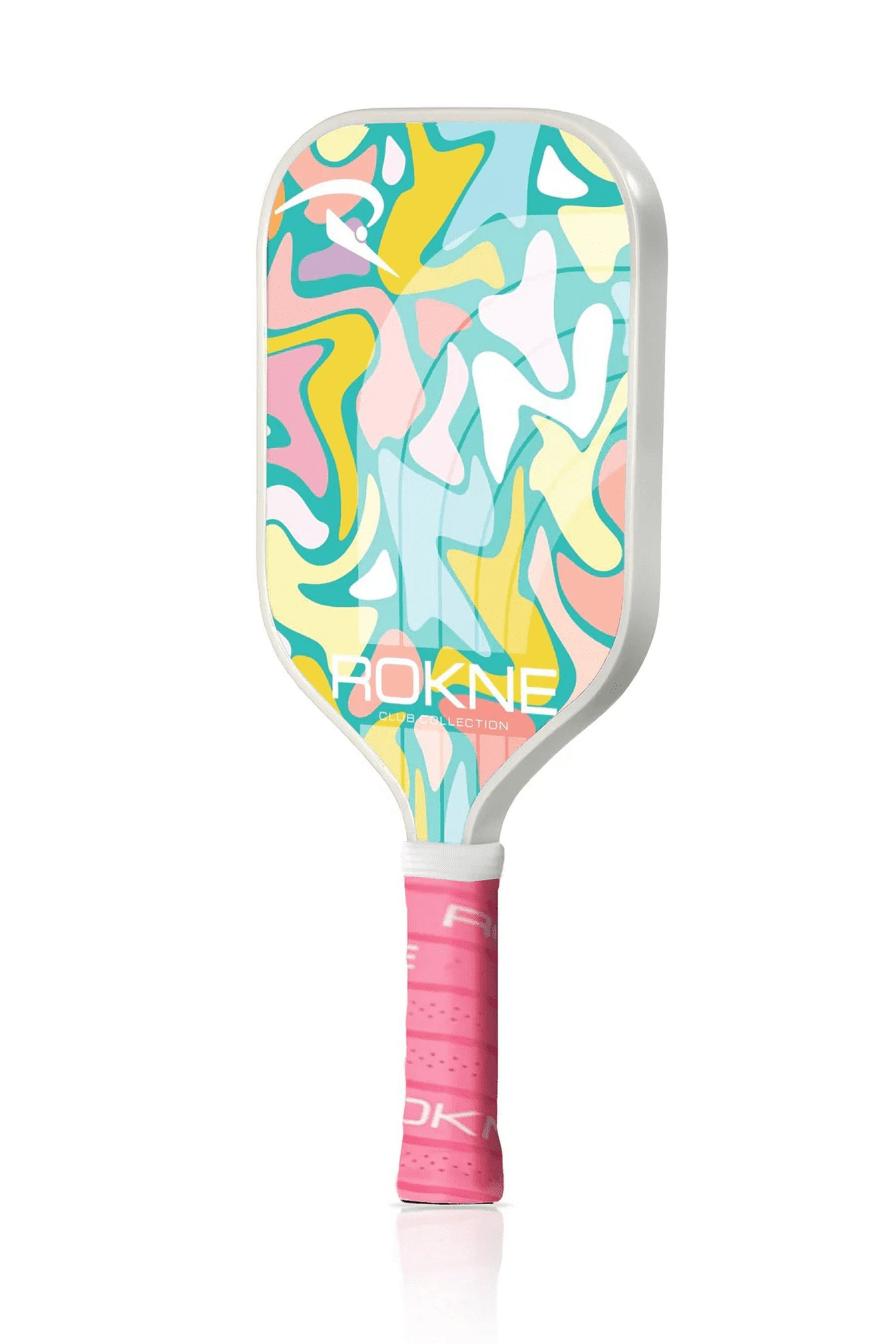 Fiberglass Pickleball Paddle - Lightweight ProGrit Spin & Control