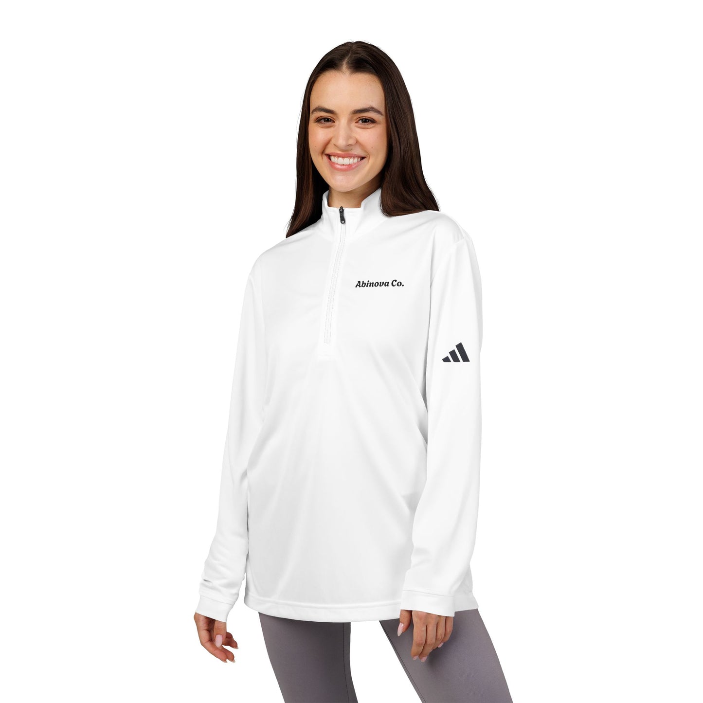 Abinova x Adidas® - Quarter-Zip Pullover (Embroidery)