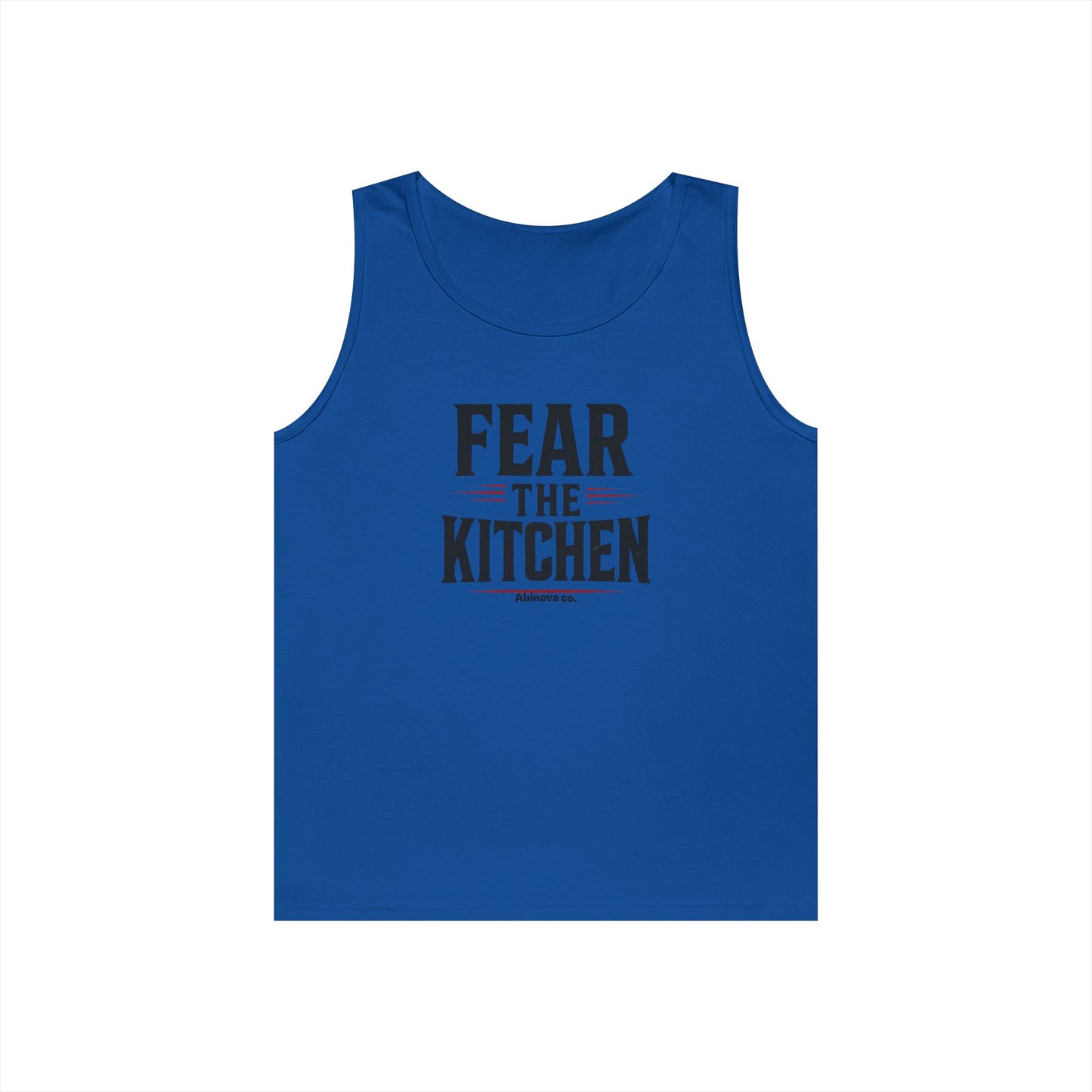 Fear The Kitchen – Performance Cotton Tank (Abinova Co.) Unisex Heavy Cotton Tank Top
