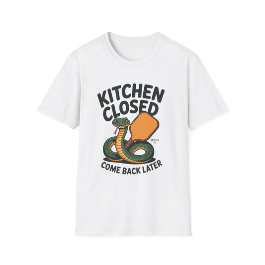 Kitchen Closed – Retro Snake Tee (Gildan Softstyle® 64000) Unisex Softstyle T-Shirt