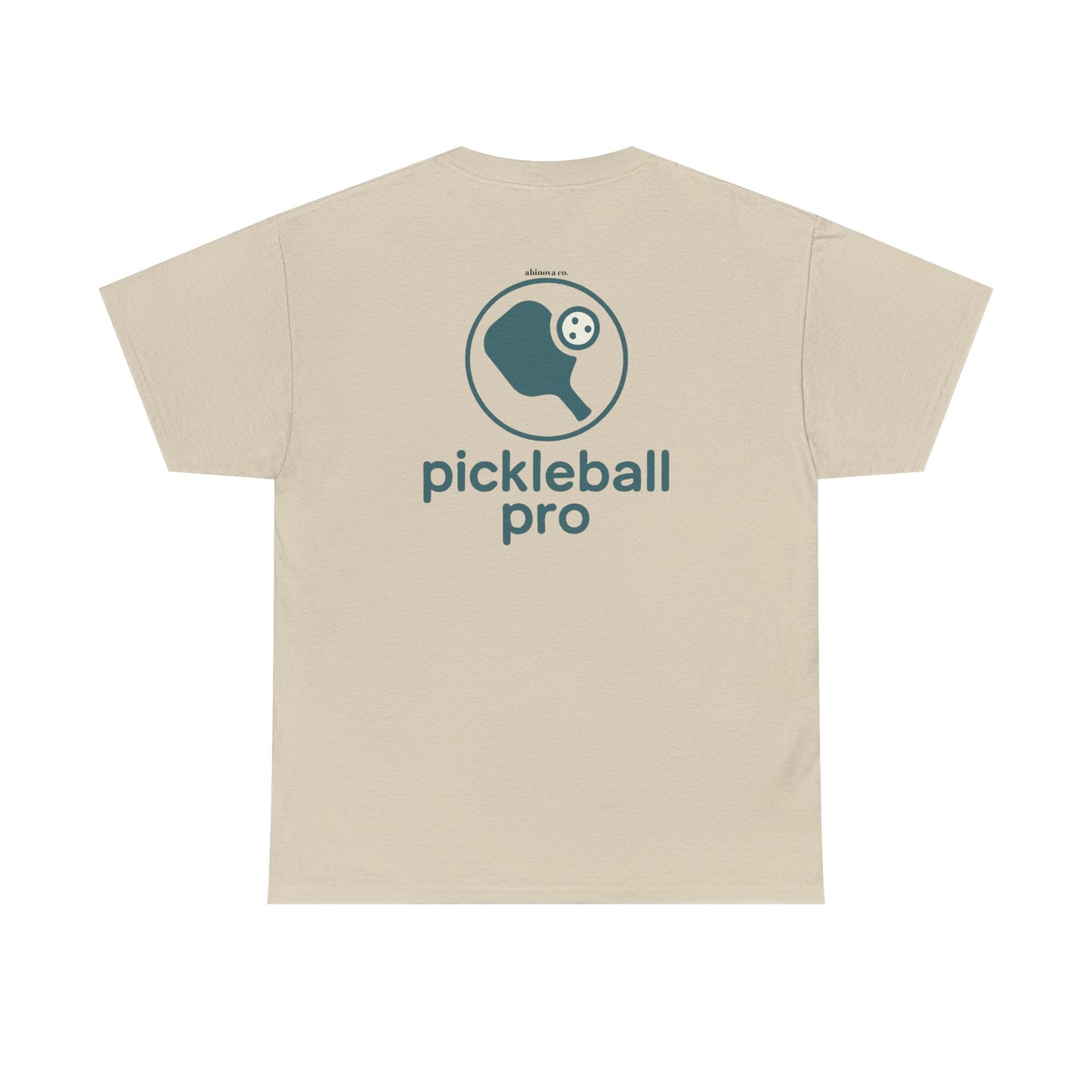 Pickleball Pro – Minimal Court Tee (Gildan 5000) Unisex Heavy Cotton Tee