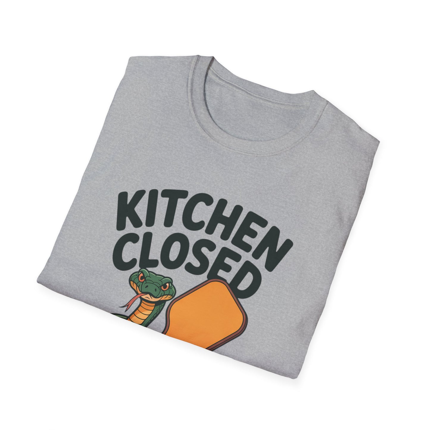 Kitchen Closed – Retro Snake Tee (Gildan Softstyle® 64000) Unisex Softstyle T-Shirt