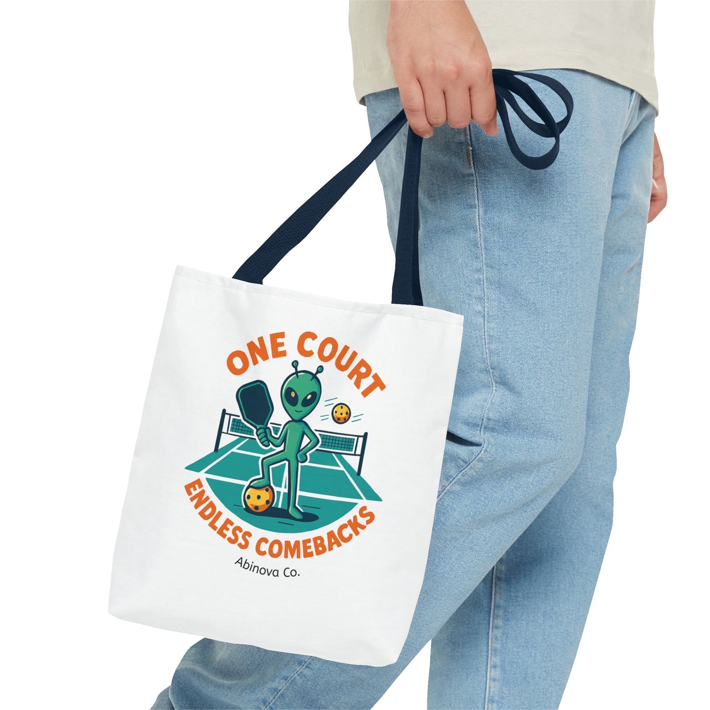 Abinova One Court - Endless Comebacks Tote Bag (AOP)