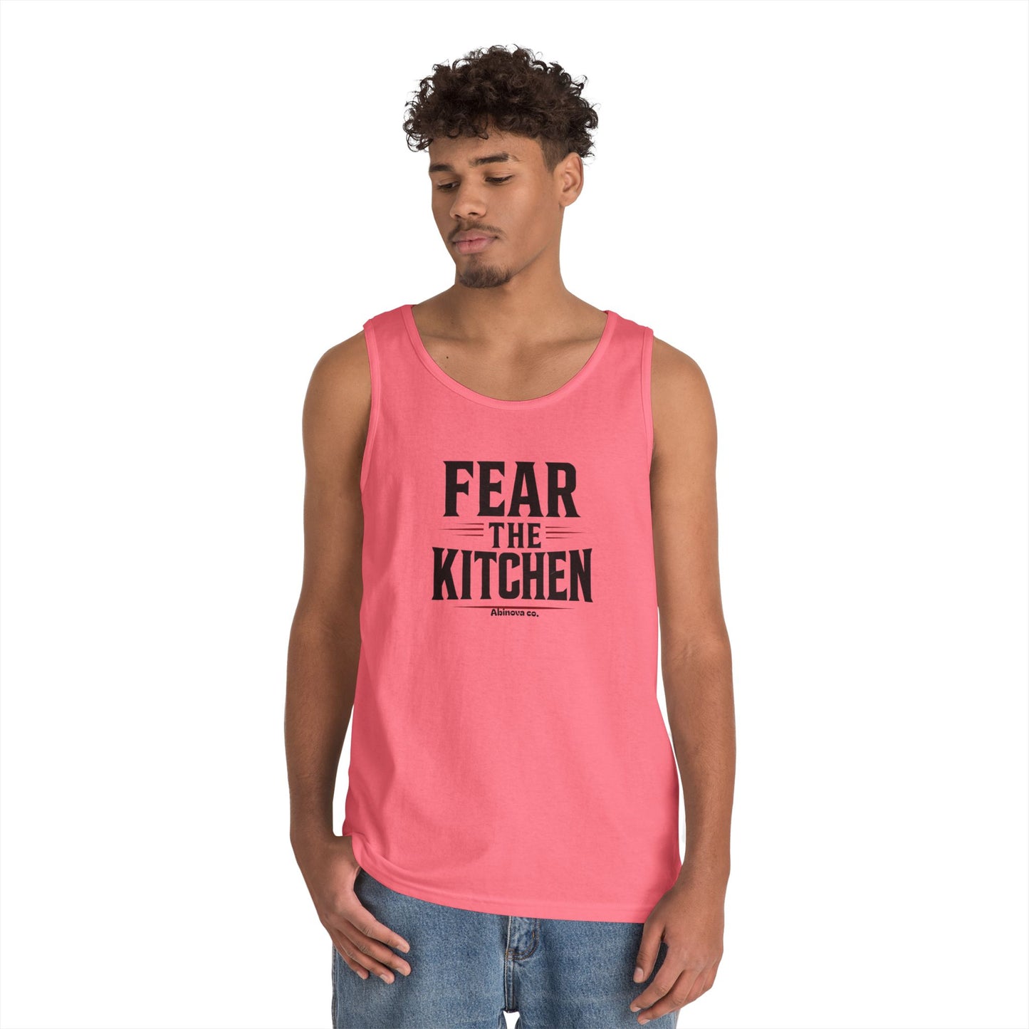 Fear The Kitchen – Performance Cotton Tank (Abinova Co.) Unisex Heavy Cotton Tank Top