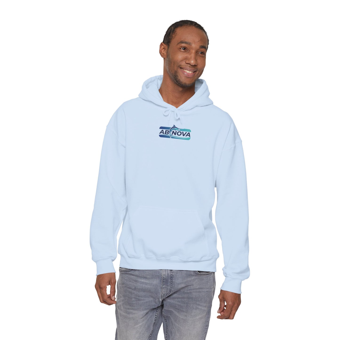 Abinova Classic Logo Hoodie (Heavy Blend™ 18500) Unisex Heavy Blend™ Hooded Sweatshirt