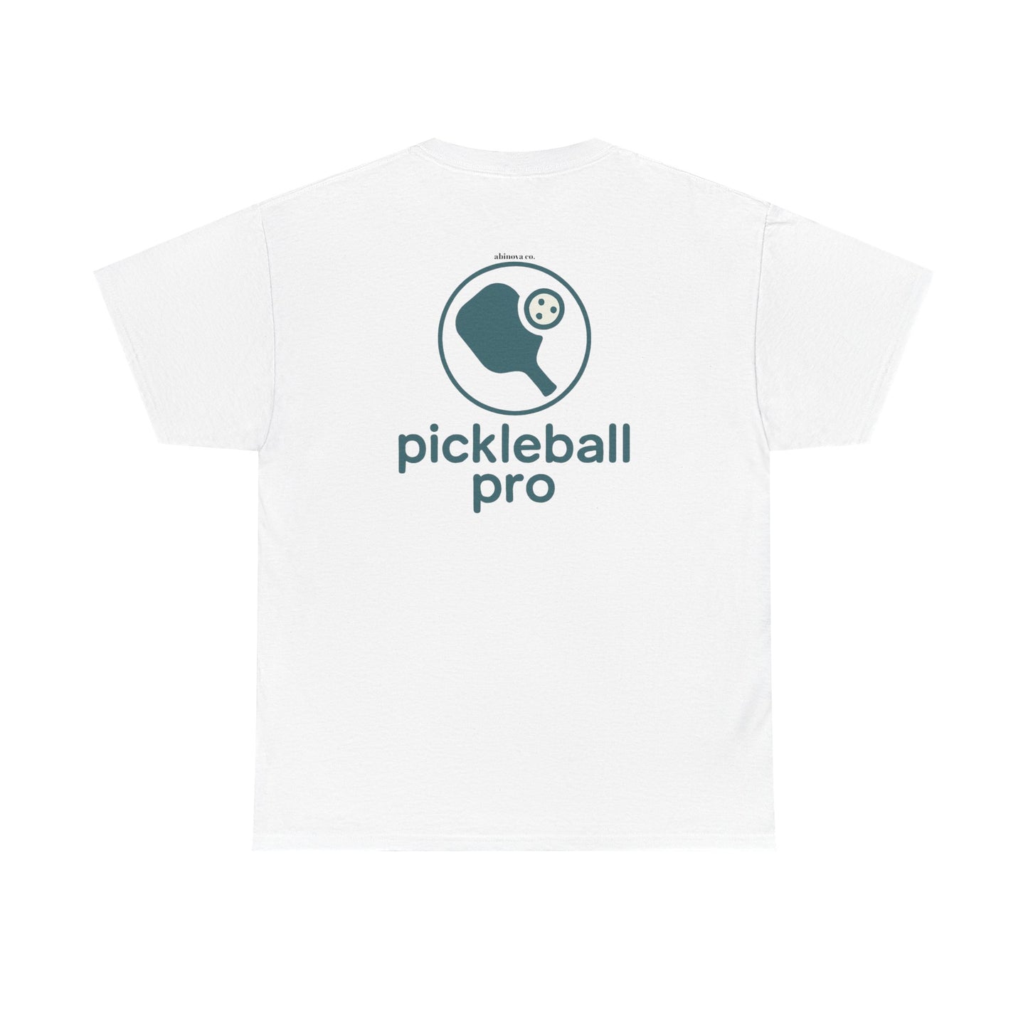 Pickleball Pro – Minimal Court Tee (Gildan 5000) Unisex Heavy Cotton Tee