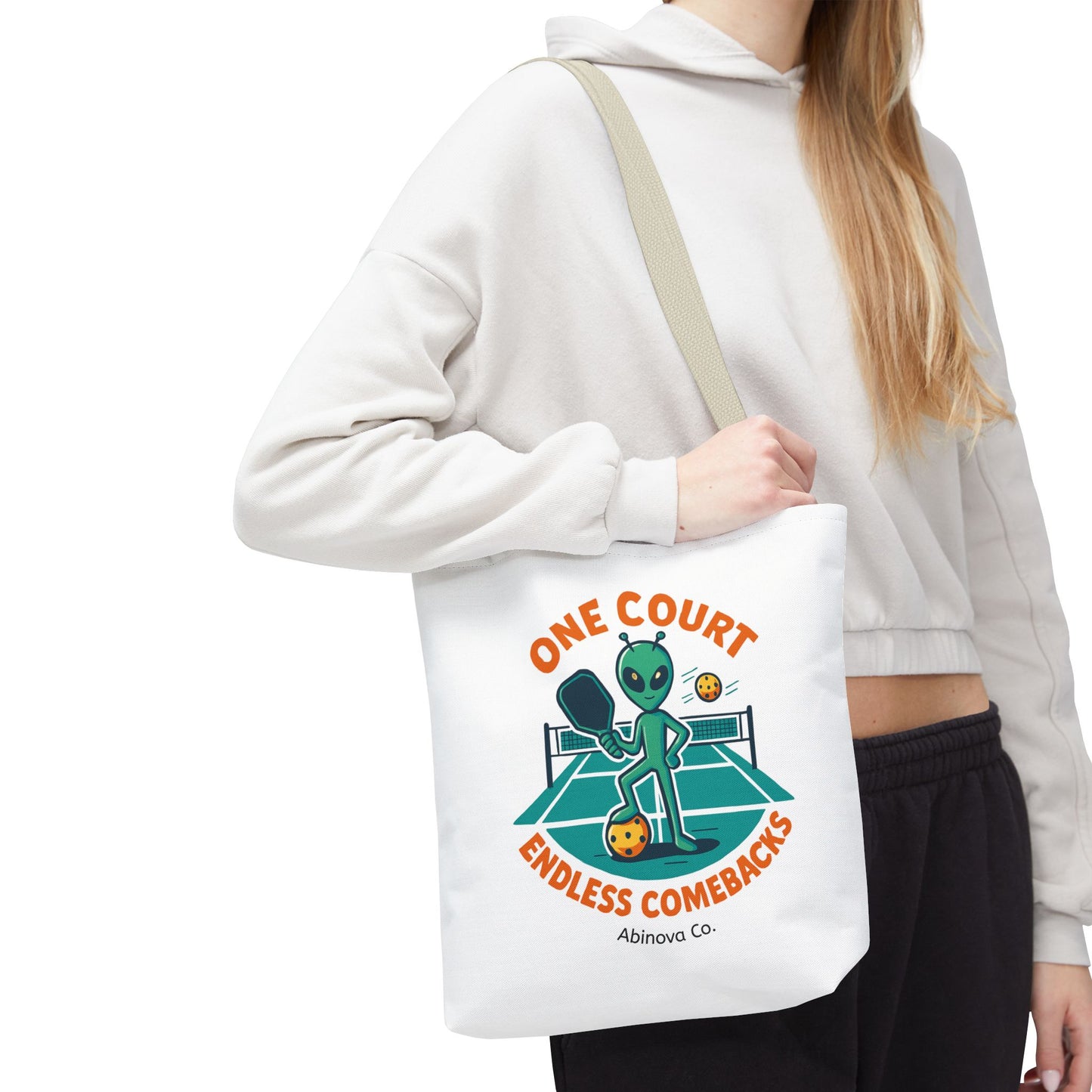 Abinova One Court - Endless Comebacks Tote Bag (AOP)