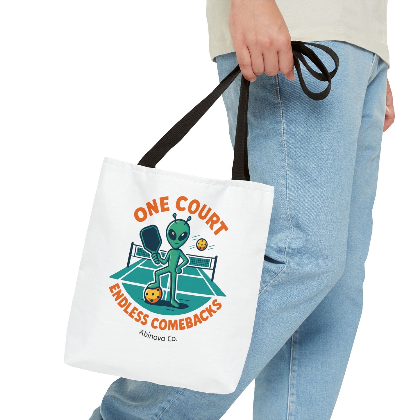 Abinova One Court - Endless Comebacks Tote Bag (AOP)