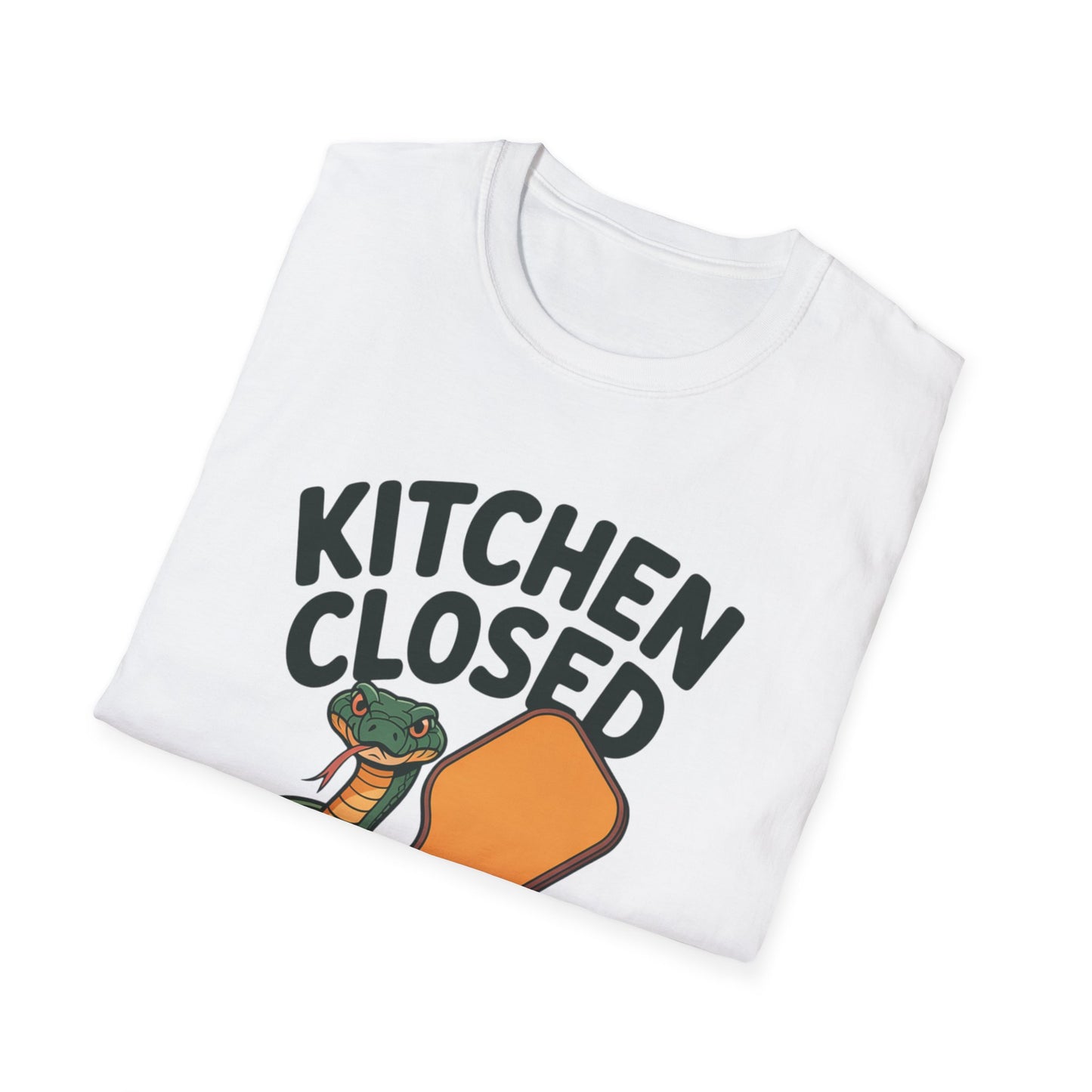 Kitchen Closed – Retro Snake Tee (Gildan Softstyle® 64000) Unisex Softstyle T-Shirt