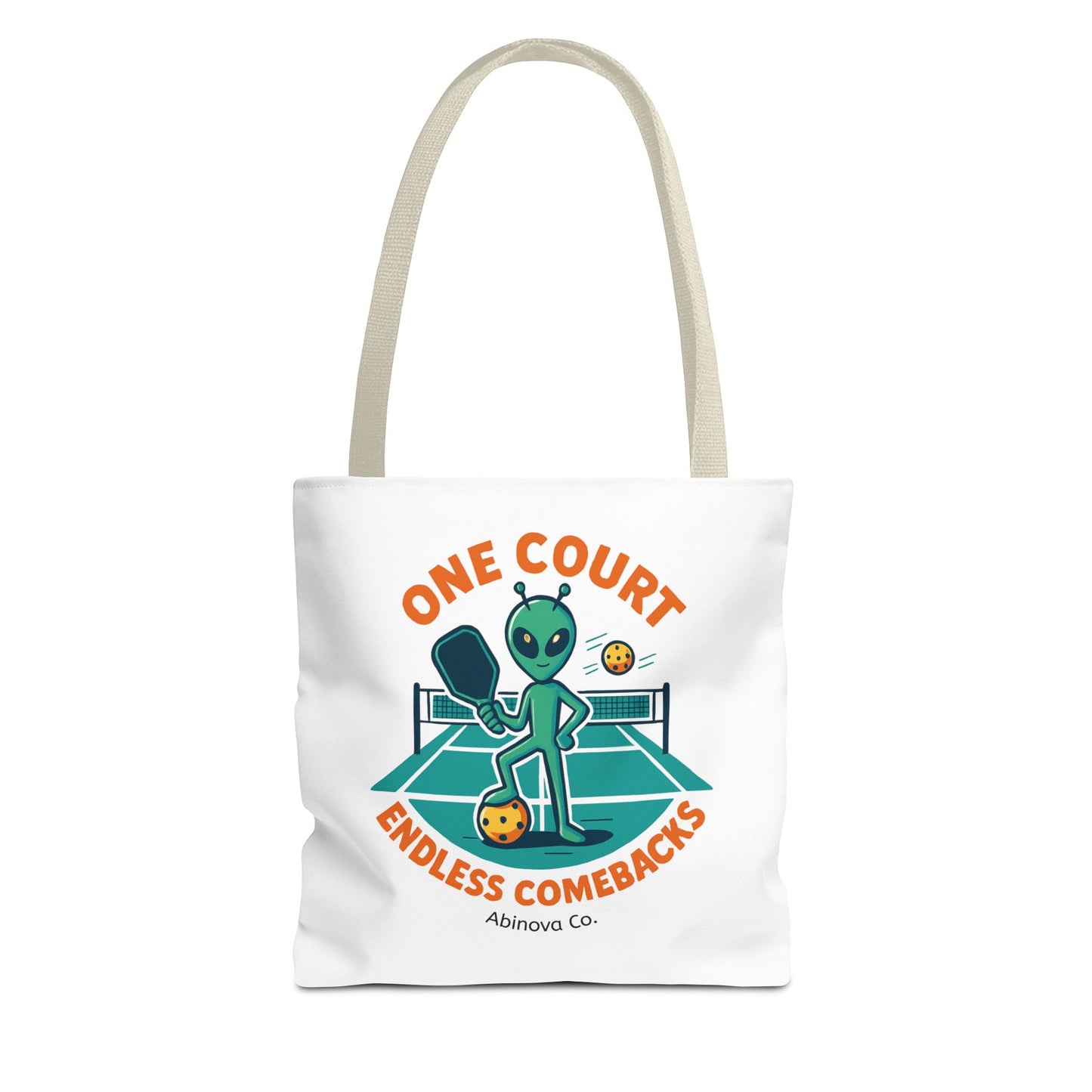 Abinova One Court - Endless Comebacks Tote Bag (AOP)
