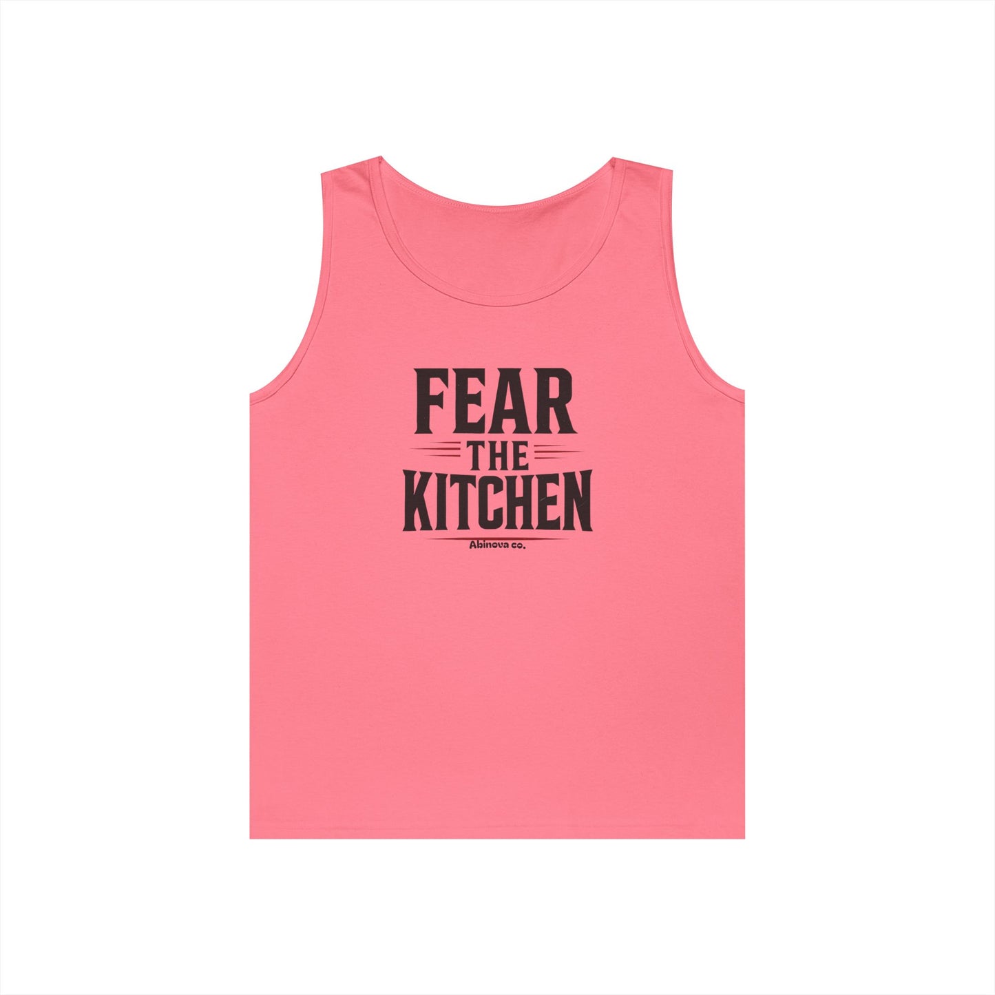 Fear The Kitchen – Performance Cotton Tank (Abinova Co.) Unisex Heavy Cotton Tank Top