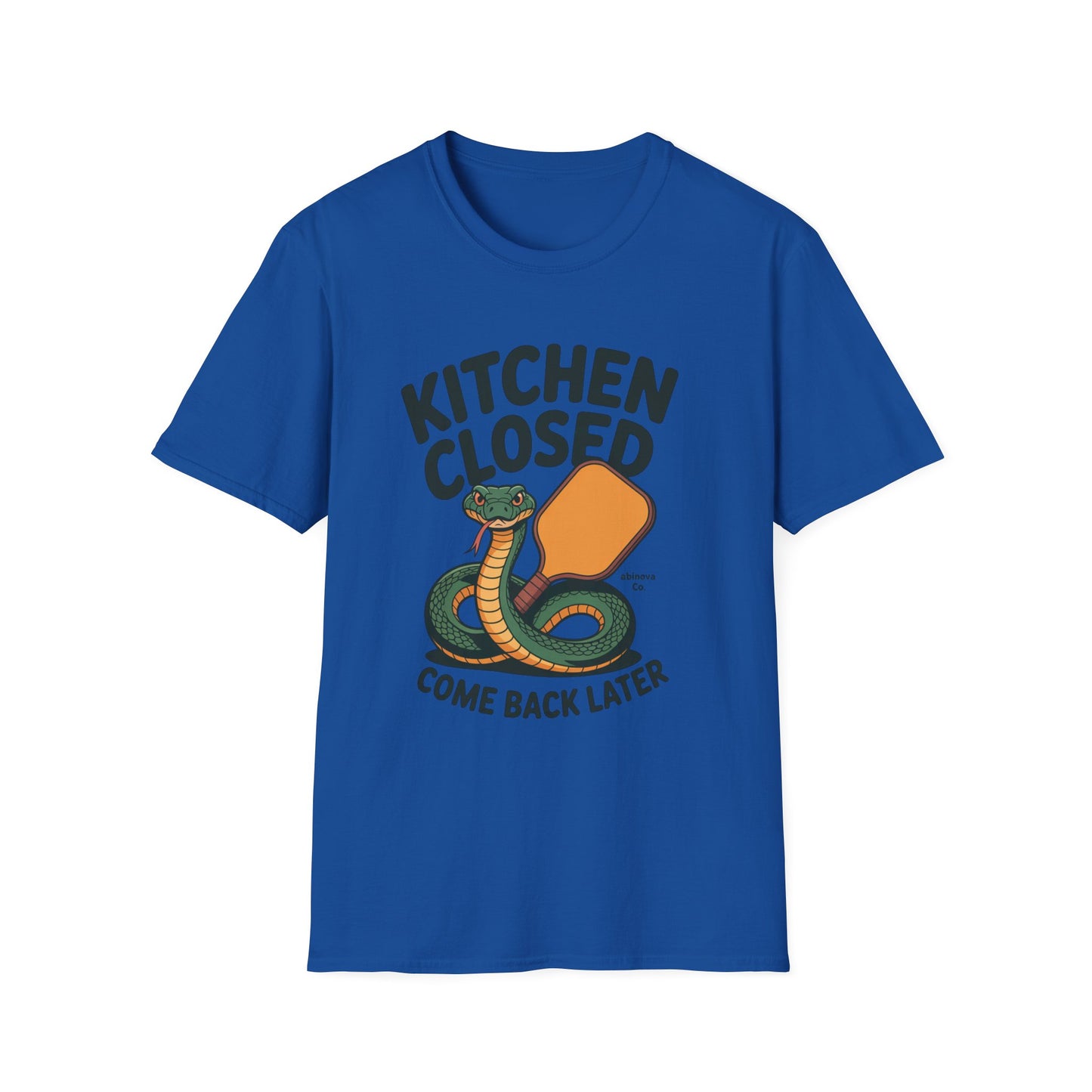 Kitchen Closed – Retro Snake Tee (Gildan Softstyle® 64000) Unisex Softstyle T-Shirt